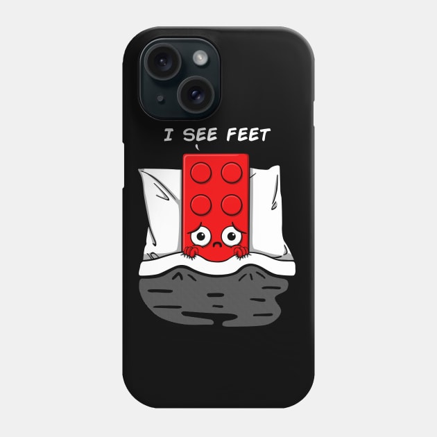 I see feet Phone Case by Melonseta