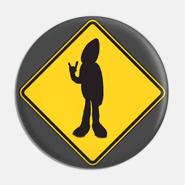 Bigfoot x-ing - The Oddball Aussie Podcast Pin by OzOddball