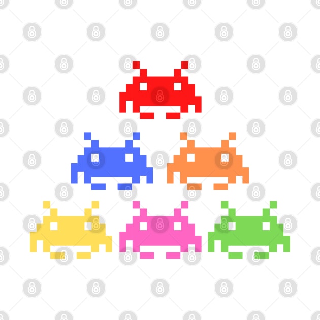 Pixelated Crab Monsters by dev-tats