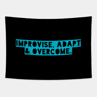 Improvise, adapt & overcome Tapestry