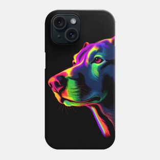 Neon Doggo Phone Case