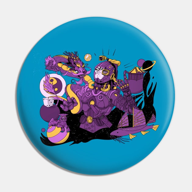 Chinese Myth Pin by TomiAx