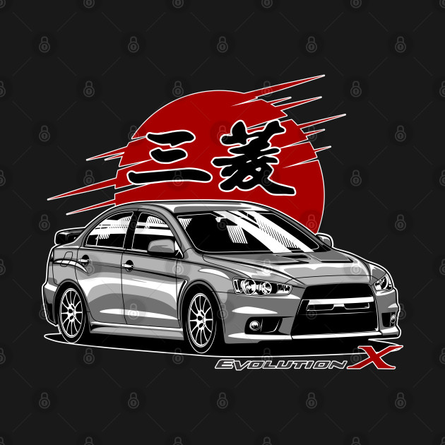 Discover Lancer Evolution X - Lancer Evolution - T-Shirt