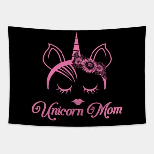 Cute Unicorn Mom Tapestry