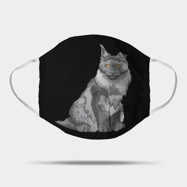 Maine Coon Cat Maine Coon Cat Mask Teepublic Au