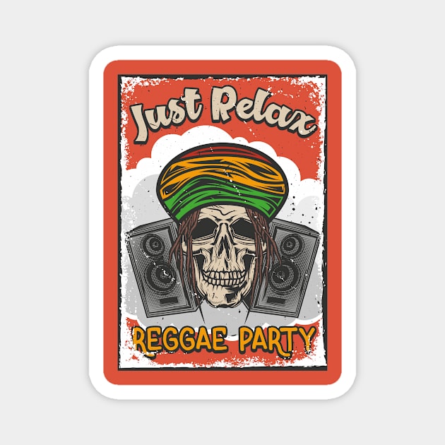 Reggae Magnet by Boutique Creativa