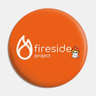 Fireside Logo + Mushy Pin