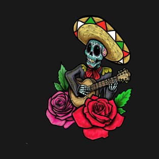 Day of the dead mariachi T-Shirt