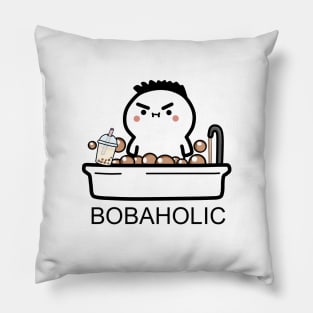 Bobaholic Bath! Pillow