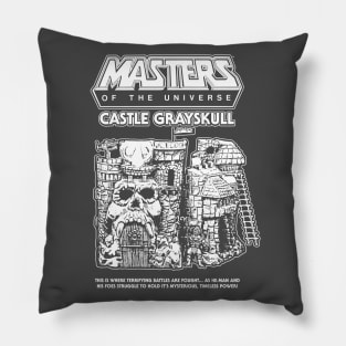 Castle Grayskull Toy Artwork - Dark Pillow