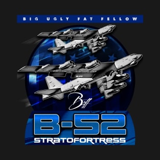 B-52 Stratofortress U.S. long-range heavy bomber T-Shirt