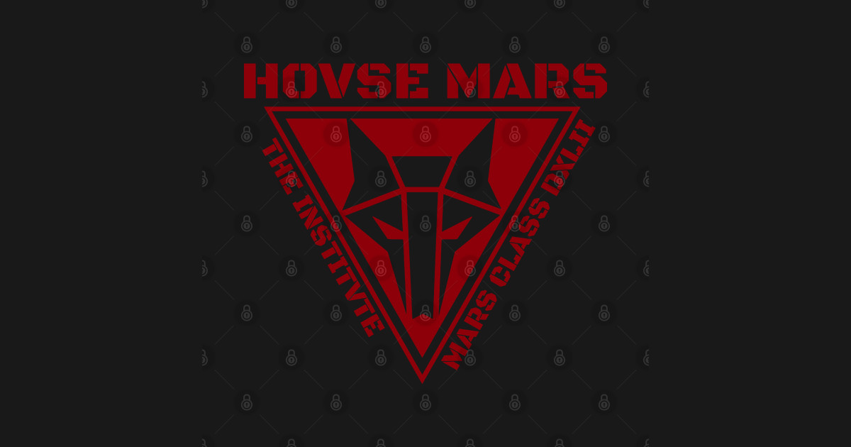 House Mars of the Institute of Mars, Class 542 - Red Rising - T-Shirt ...