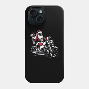 Santa’s Holiday Cheers Phone Case