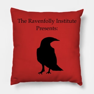 Ravenfolly Institute Presents: (Black) Pillow