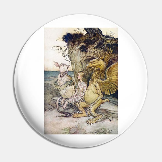 Alice In Wonderland - Arthur Rackham - 2 Pin by Illustration Station