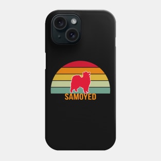 Samoyed Vintage Silhouette Phone Case
