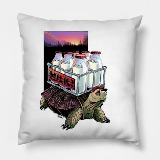 Jolly Milk Turtle Pillow