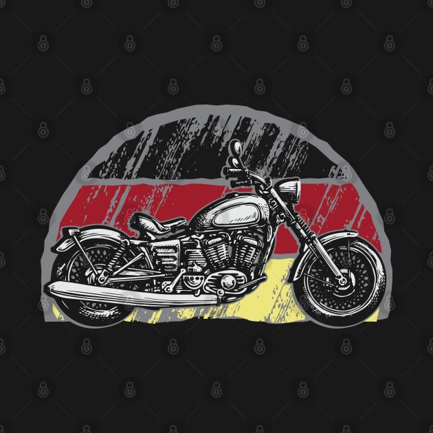 Retro Motorcycle by Markus Schnabel