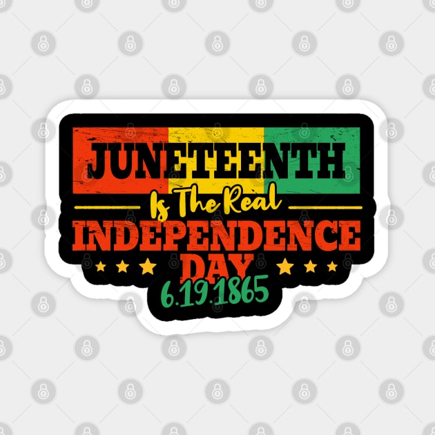 juneteenth is my independence day Magnet by lisiousmarcels