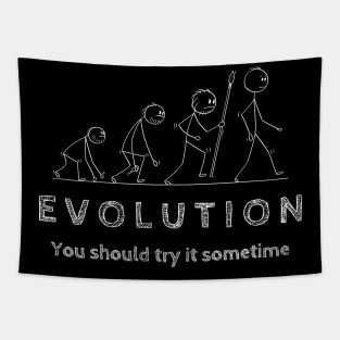 Evolution You Should Try It Sometime Tapestry