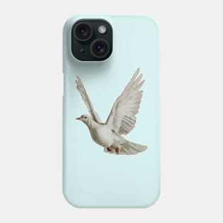 white dove of peace Phone Case