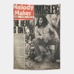 Reggae Newspaper Tapestry
