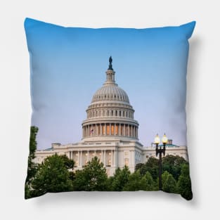 United States Capitol Building Pillow