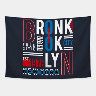 Urban Brooklyn City Tapestry