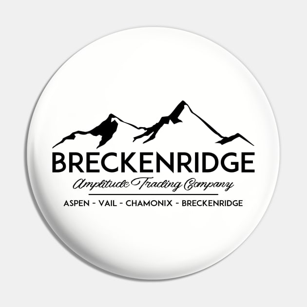 Breckenridge Colorado Skiing Ski Breck Pin by heybert00