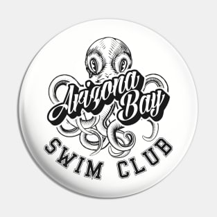 Arizona Bay Swim Club Cthulhu Black Pin