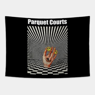 Illuminati Hand Of Parquet Courts Tapestry