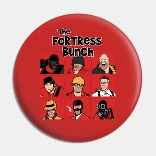 The Fortress Bunch (RED Team) Pin