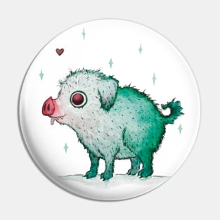 Cute monster piggie Pin