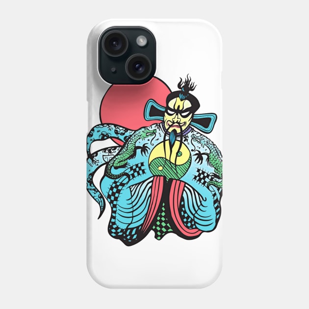 Big Trouble In Little China Lo Pan Phone Case by Alema Art