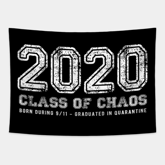 2020 CLASS OF CHAOS Tapestry by Jitterfly