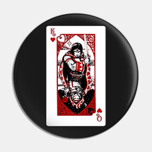 King of Hearts Pin