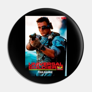 UNIVERSAL SOLDIER VAN DAMME 1992 Pin