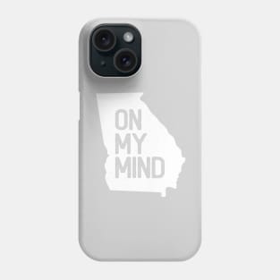 GEORGIA ON MY MIND Phone Case