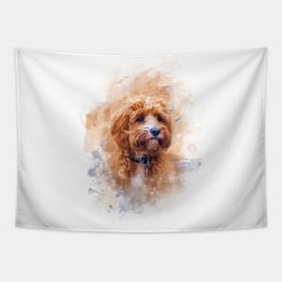 Golden Doodle Tapestry