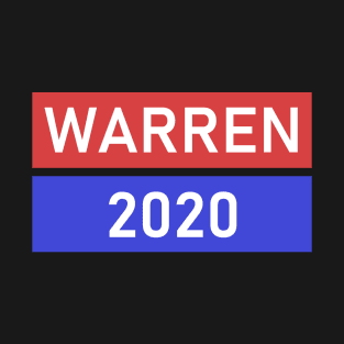 WARREN 2020 Support Logo T-Shirt