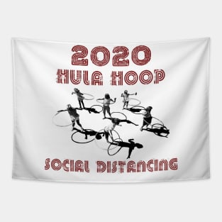 2020 Hula Hoop Social Distancing Tapestry