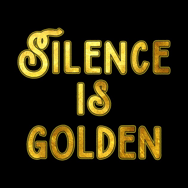 Silence is Golden by Gaspar Avila