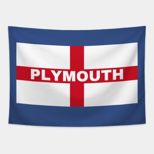 Plymouth City in English Flag Tapestry