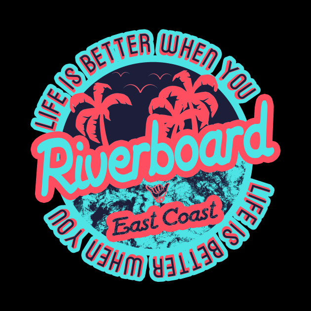 Riverboard East Coast for riverboarder by LiquidLine