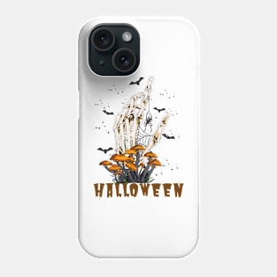 Hand mushroom Halloween Phone Case