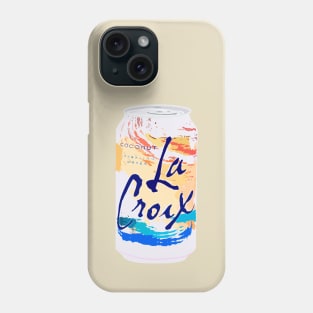 Coconut sparkling water Phone Case
