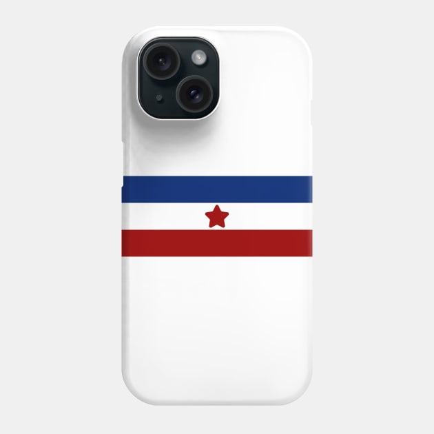 Yugoslavia Flag Phone Case by StuffByMe