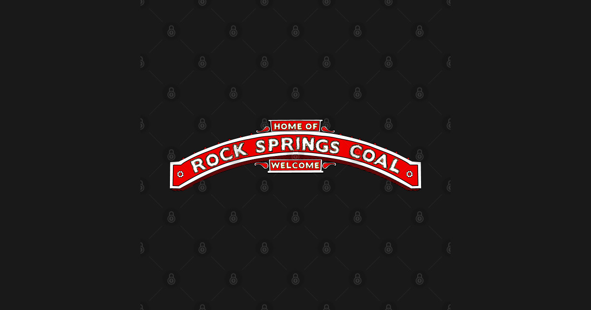 Rock Springs Coal - Wyoming - T-Shirt | TeePublic
