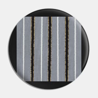 Greys and metallics striped elegance Pin