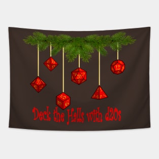 Deck the Halls With d20s Tapestry